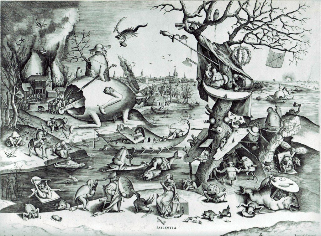 Pieter Bruegel the Elder - The Seven Virtues - Patience